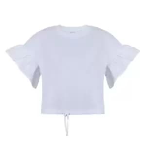 Image of Miso Sleeve T Shirt - White