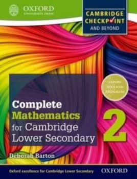 Image of Oxford International Maths for Cambridge Secondary 1 Student Book 2 by Deborah Barton Book