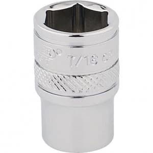 Image of Draper 1/4" Drive Hi-Torq Bi Hexagon Socket Imperial 1/4" 7/16"