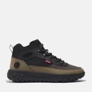 Image of Timberland Greenstride Motion 6 Leather Super Oxford For Men In Black/green Black, Size 10