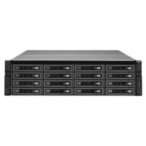 Image of QNAP REXP-1610U-RP disk array Rack (3U) Black