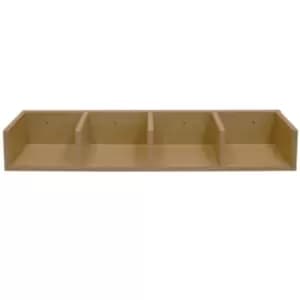 Image of Techstyle Virgo 84 Cd / 56 DVD / Bluray / Video Media Wall Storage Shelf Beech