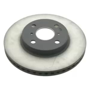 Image of Blue Print Pair of Internally Vented Painted Brake Disc Rotor ADT343269 FRONT