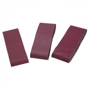 Image of Evolution Mini Belt Sander Belts 303 x 40mm 120g (Pack 3)