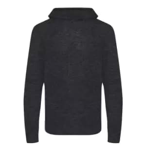 Image of Ecologie Adults Unisex Iguazu Knitted Hoodie (S) (Charcoal/Black)