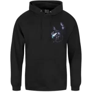 Image of Requiem Collective Mens Wyvern Flames Hoodie (XXL) (Black)