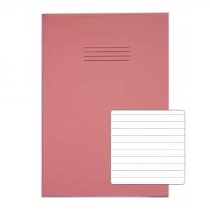 Image of RHINO 13 x 9 A4 Oversized Exercise Book 40 Pages 20 Leaf Pink 8mm