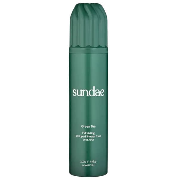 Image of SUNDAE Body Green Tea Exfoliating Whipped Shower Foam with Kakadu Plum and Finger Lime 260ml