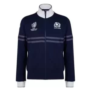 Image of Macron Scotland Rugby World Cup Track Jacket - Blue