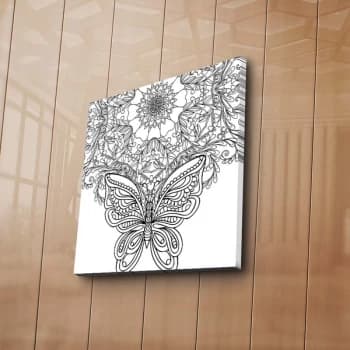 Image of BOYA-71 - No Pen Multicolor Paintable Decorative Canvas Painting