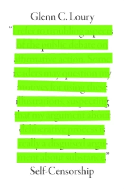 Image of Self-Censorship Hardback