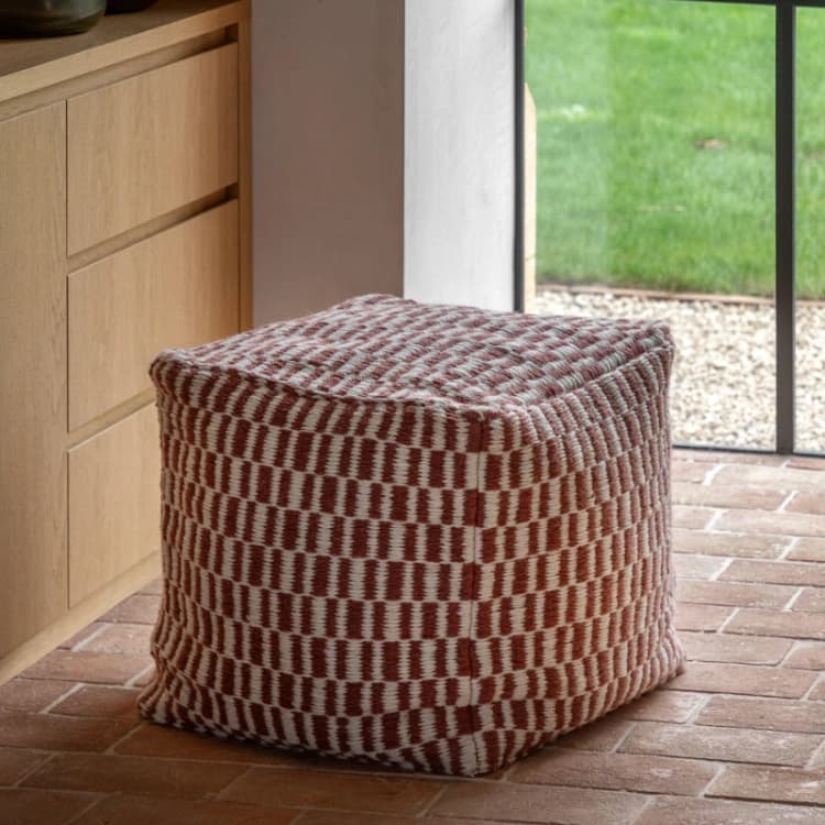 Image of Gallery Rauma Pouffe Nutmeg Nutmeg unisex One Size