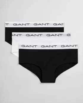 Image of GANT Teens Teen Girls 3 Pack Shorty Underwear (170) Brown