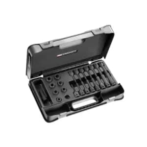 Image of Facom 6-Point Stubby Impact Socket Set, 23 Piece