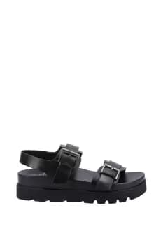 Image of Black Saphia' Vegan Friendly Sandal