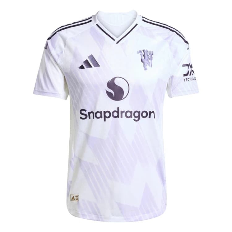 Image of Adidas Manchester United Authentic Away Shirt 2025/26 Blanc Male M JI7424