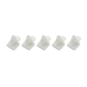 Image of BQ White Plastic Shelf support