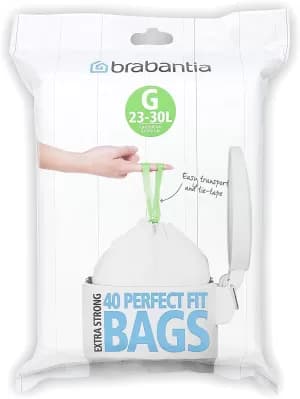 Image of Brabantia 30L Size G Bin Liners - Pack of 40