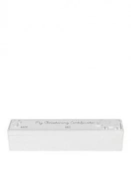 Image of Petit Cheri' Certificate Holder Christening, One Colour, Women