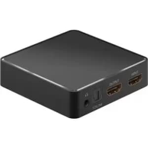 Image of Goobay HDMI 1.4 Audio Extractor - Black