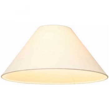 Image of Village At Home Linen Coolie Lamp Shade - 14"