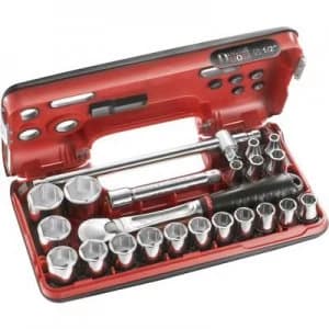 Image of Facom Bit set Metric 1/2 (12.5 mm) 22 Piece SL.DBOX4