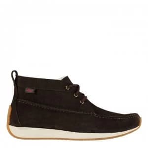 Image of Bass Weejuns Scout Run Mid Chukka Boots - Dark Brown