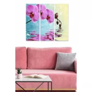 Image of MDF8830272 Multicolor Decorative MDF Painting (3 Pieces)