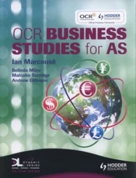 Image of Ocr Business Studies for As by Ian Marcouse Paperback