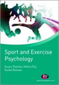 Image of Sport and Exercise Psychology by Joanne Thatcher Book