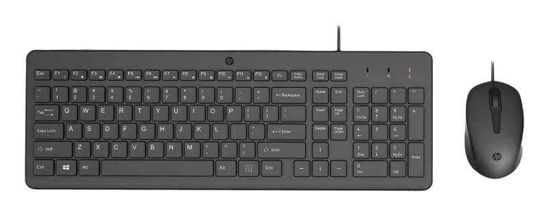 Image of HP 150 Wired Mouse nd Keyord