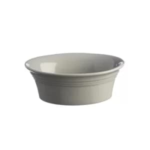 Image of Mason Cash Classic Kitchen Grey Oval Pie Dish 18cm