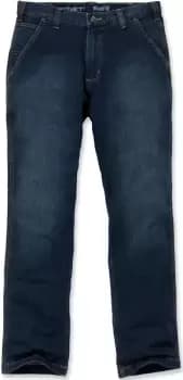 Image of Carhartt Rugged Flex Relaxed Jeans, blue, Size 30, blue, Size 30