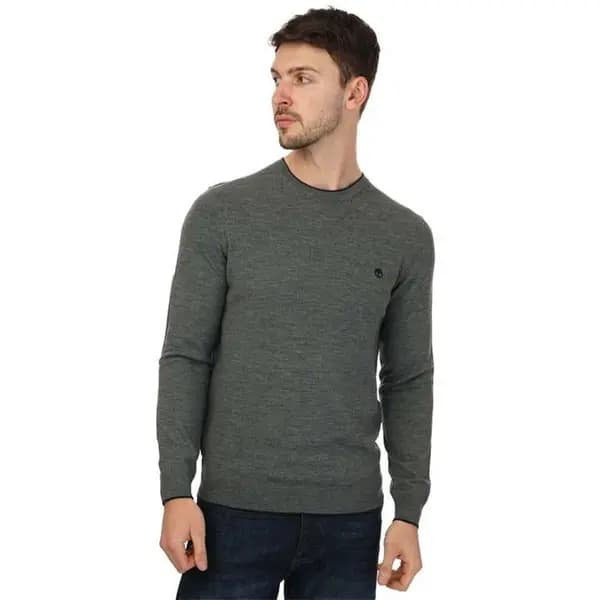 Image of Timberland Nissitissit River Merino Wool Sweater - Grey S