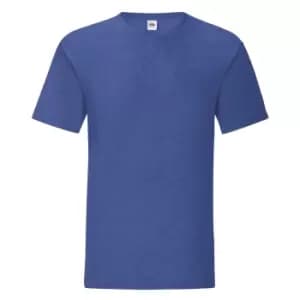 Image of Fruit Of The Loom Mens Iconic T-Shirt (S) (Heather Royal)
