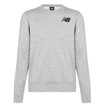 Image of New Balance Fleece Crew Sweatshirt Mens - Grey