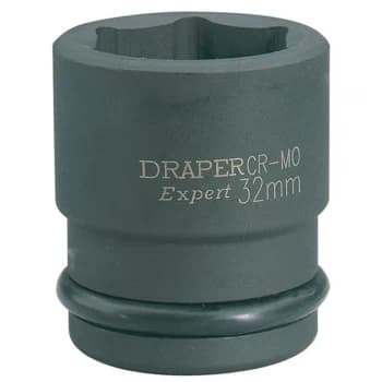 Image of Draper Expert 3/4" Drive Hexagon Impact Socket Metric 3/4" 32mm