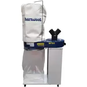 Image of W791/3 Professional Woodworking Dust & Chip Extractor 3 phse - Charnwood