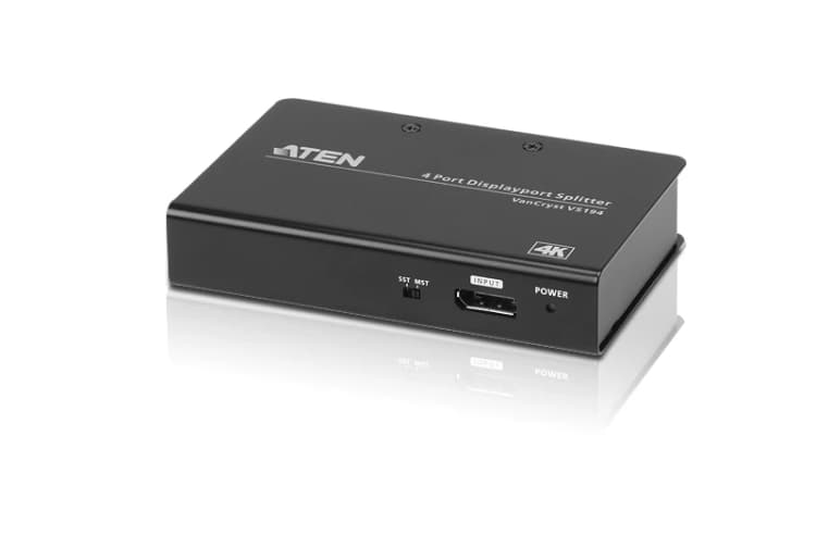 Image of ATEN VS192-AT-E video splitter DisplayPort 2x DisplayPort