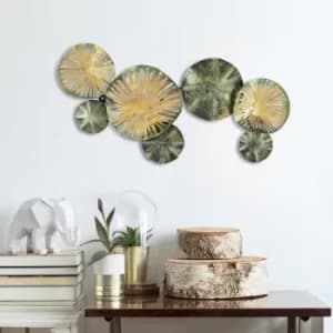 Image of Metal Art Multicolor Decorative Metal Wall Accessory