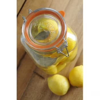 Image of Kilner Clip Top Jar - Square 1.5L