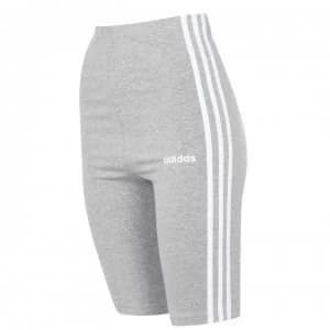 Image of adidas Essential 3S Shorts Womens - Grey/White