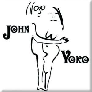 Image of John Lennon - John & Yoko Fridge Magnet