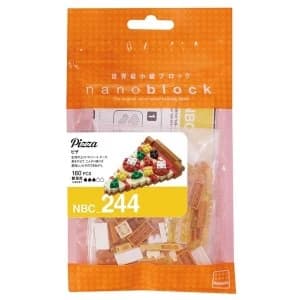 Image of Nanoblock Mini Collection - Pizza Building Set