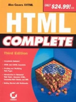 Image of Html Complete by Sybex Inc. Book