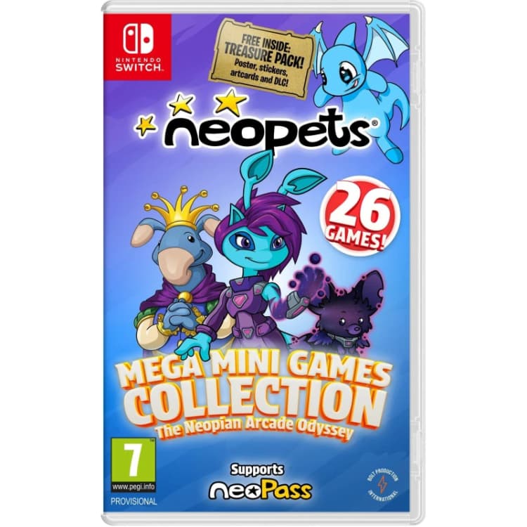 Image of Neopets - Mega Mini Games Collection - The Neopian Arcade Odyssey - Day 1 Edition - Switch Switch