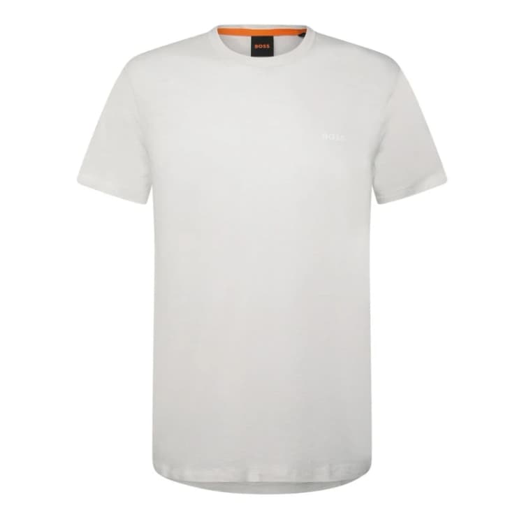 Image of Boss Tegood Cotton Slub T-Shirt Natural male S