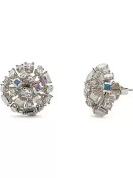 Image of Kate Spade New York Beaming Bright Studs - Clear/ Silver
