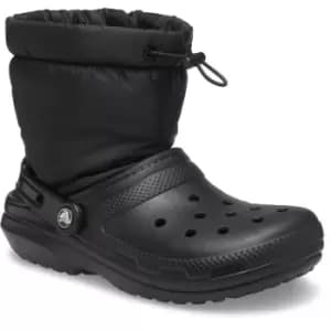 Image of Crocs Womens Classic Lined Neo Puff Funnel Neck Clogs UK Size 5 (EU 38-39)