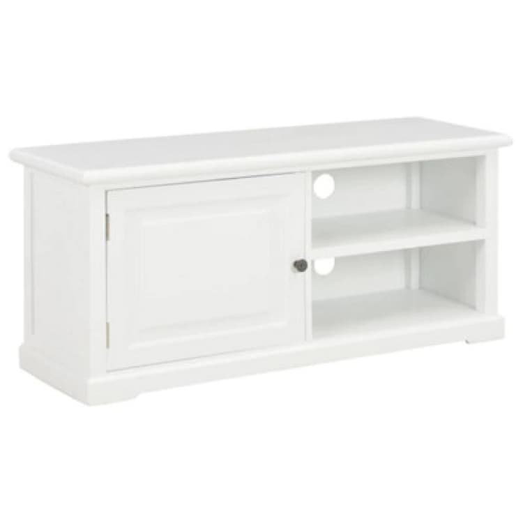 Image of Vidaxl TV Cabinet White 90X30X40 Cm Wood